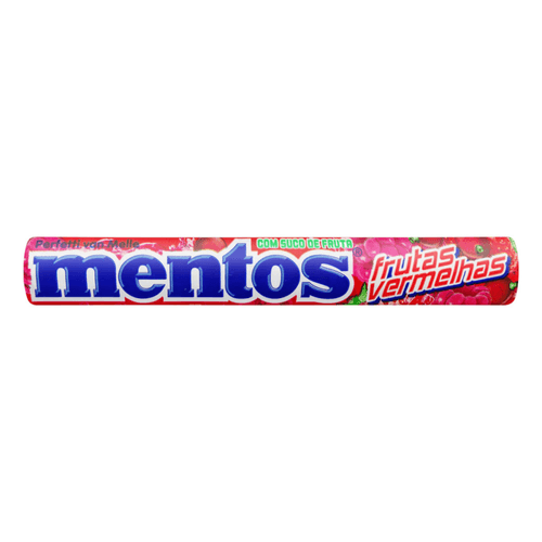 Drops Mentos Stick Frutas Vermelhas