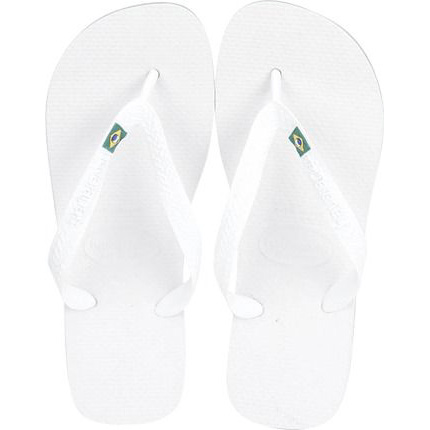 Sandália Havaianas Brasil 1 Par Branca 41/42