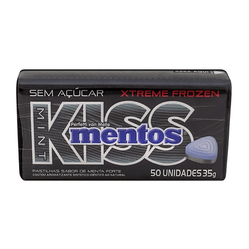 Pastilha Mentos Kiss Xtreme Frozen 35g