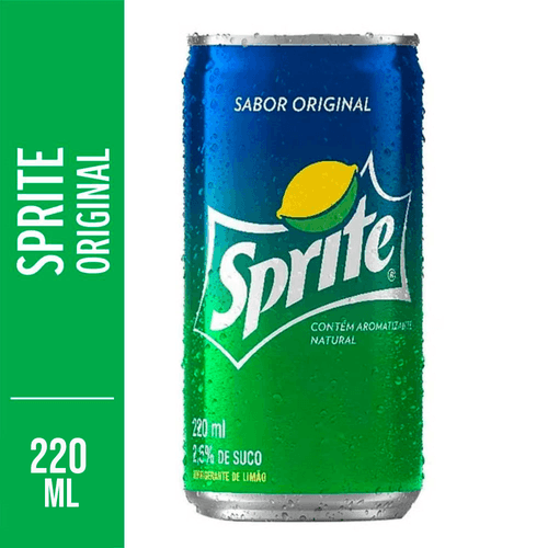 Refrigerante Limão Sprite Lata 220ml