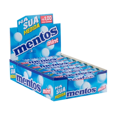 Confeito Mentos Mint Stick 428,8g