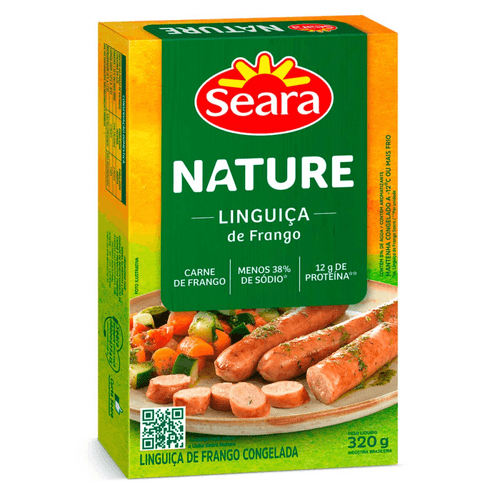 Linguiça de Frango Seara Nature 320g