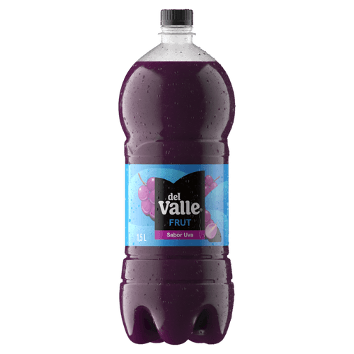 Refresco Adoçado Uva Del Valle Frut Garrafa 1,5l