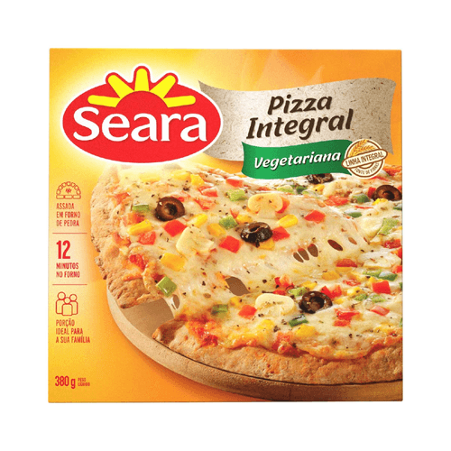 Pizza Seara Vegetariana Integral 380g