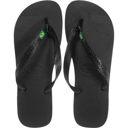 Sandália Havaianas Brasil 1 Par Preto 33/34