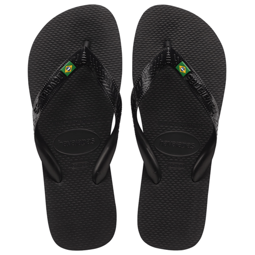 Sandália Havaianas Brasil 1 Par Preto 39/40