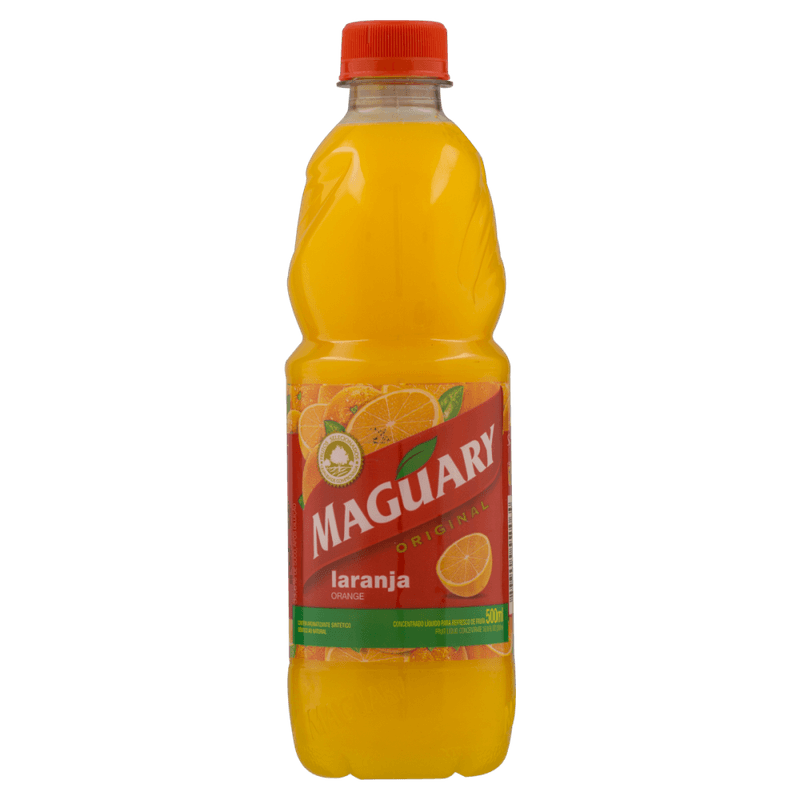 Suco-Concentrado-Liquido-para-Refresco-de-Fruta-Laranja-Original-sem-Adicao-de-Acucar-Maguary-Garrafa-500ml