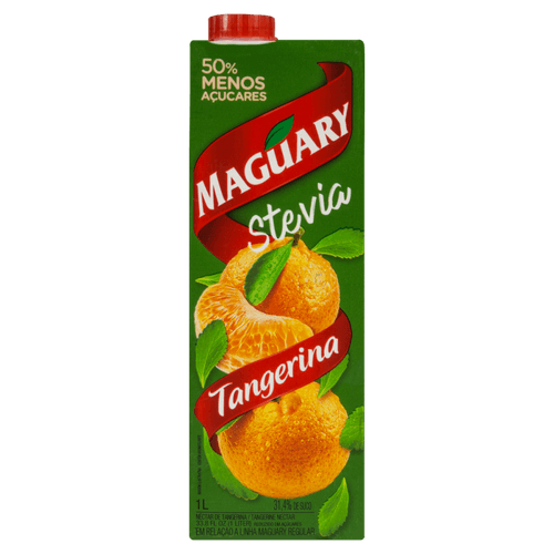 Néctar Maguary Tangerina Stevia Tetra Pak 1L