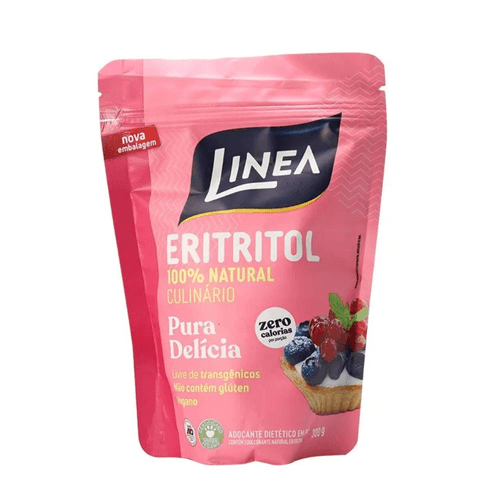 Adoçante Em Pó Linea Eritritol 100% Natural 300g