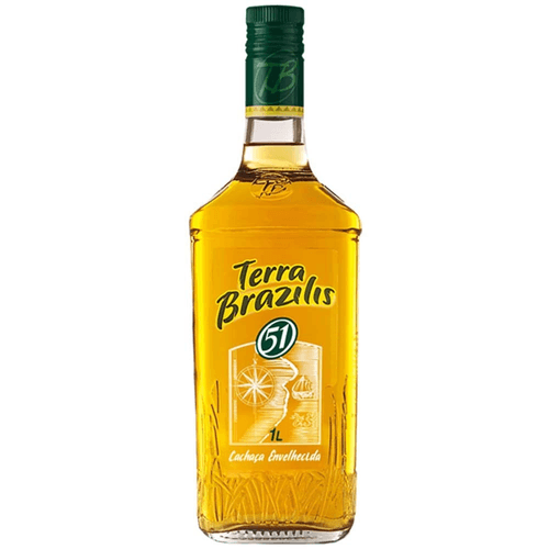 Cachaça Envelhecida Terra Brazilis Garrafa 1l