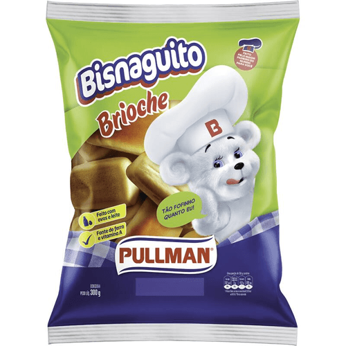 Bisnaguinha Brioche Plusvita 300g