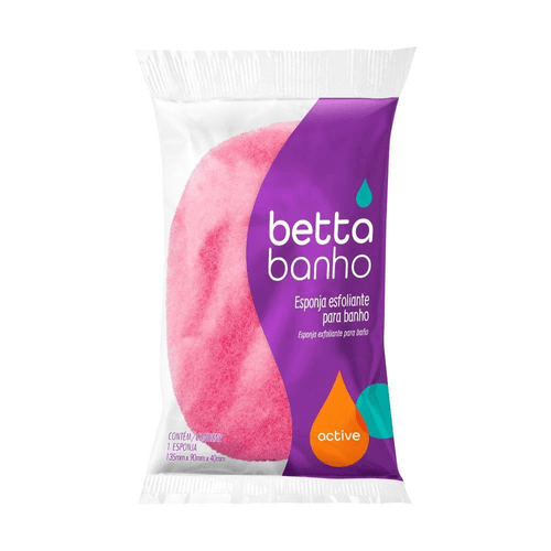 Esponja para Banho Esfoliante Bettabanho Active