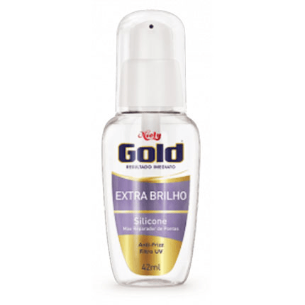 Reparador Pontas Niely Gold Extra Brilho Silicone 42ml