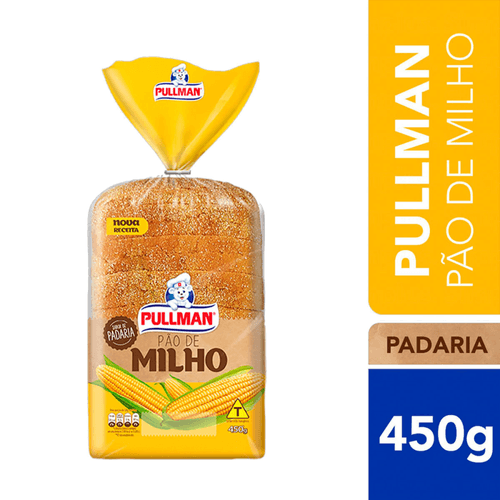 Pão de Milho Pullman Pacote 450g