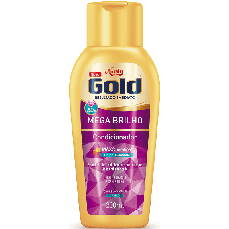 Condicionador-Niely-Gold-Mega-Brilho-Frasco-200ml