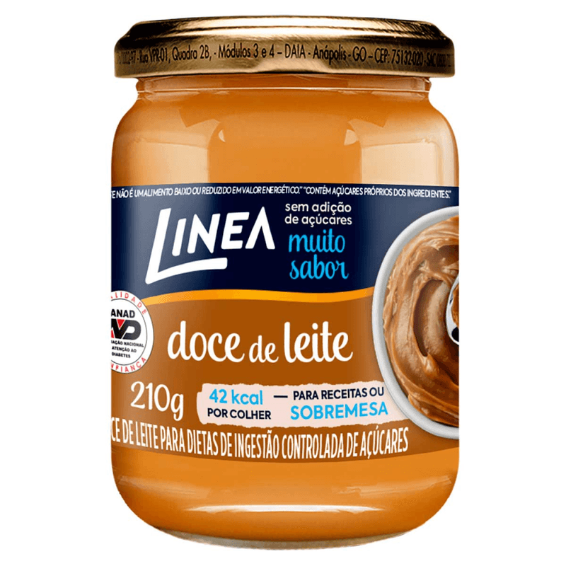 Doce-de-Leite-sem-Adicao-de-Acucar-para-Dietas-de-Ingestao-Controlada-de-Acucares-Linea-Vidro-210g