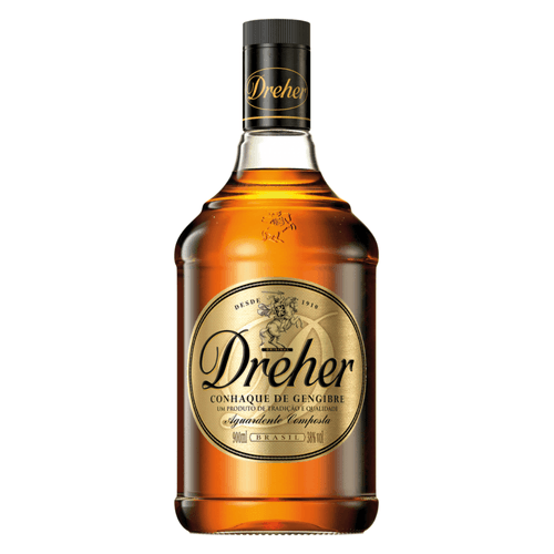 Conhaque de Gengibre Dreher Gold 900ml