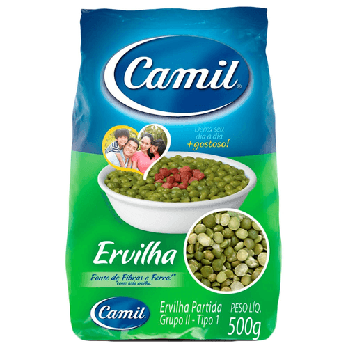 ERVILHA SEC CAMIL 500G-PC PARTIDA