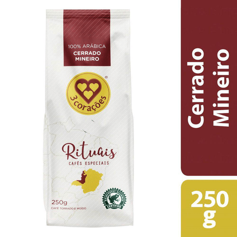 Cafe-Torrado-em-Graos-Cerrado-Mineiro-100--Arabica-3-Coracoes-Rituais-Pacote-250g