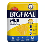 Fralda-Descartavel-Adulto-Bigfral-Plus-M-40-a-70kg-Pacote-9-Unidades