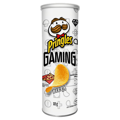 Batata Pringles Gaming Sabor Pizza 115g