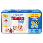 Fralda-Descartavel-Turma-da-Monica-Baby-M-4-a-9kg-Pacote-90-Unidades-Leve-Mais-Pague-Menos