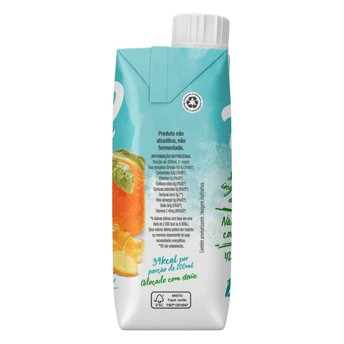 Néctar Misto de Tangerina e Gengibre Tial Caixa 330ml