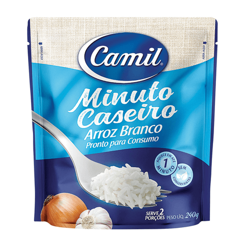 Biscoito de Arroz Integral sem Glúten Camil 90g