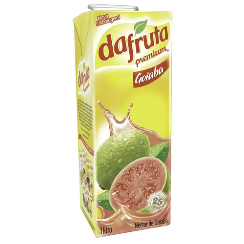 Néctar Misto de Maçã e Goiaba Dafruta Premium Caixa 1l