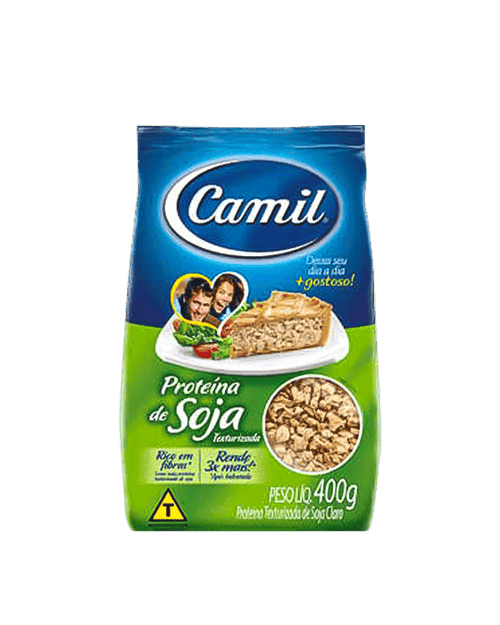 Proteína de Soja Texturizada Frango Camil 400g