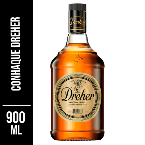 Conhaque de Gengibre Dreher Garrafa 900ml