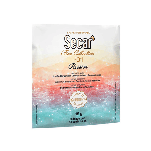 Odorizante de Roupa Secar Sache Passion 15g