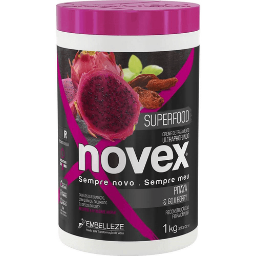 Máscara Capilar De Tratamento Novex Superfood Pitaya & Gojiberry 1kg