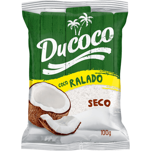 Coco Ralado Ducoco Extra Branco Pacote 100g