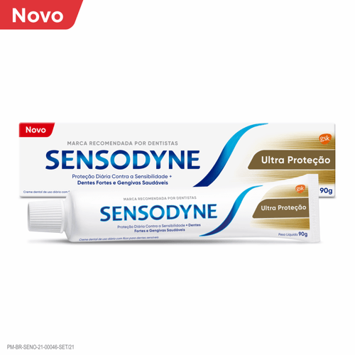 Creme Dental Sensodyne Ultra Proteção Caixa 90g