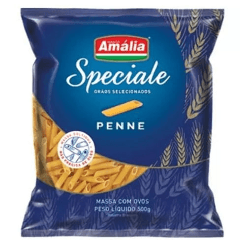 Massa com Ovos Santa Amália Speciale Penne 500 g