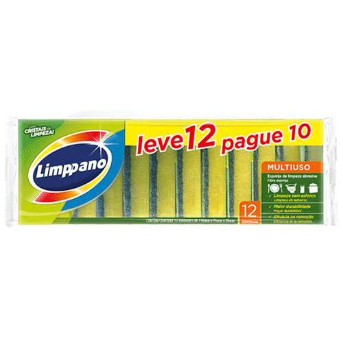 Esponja Limpz Limppano Lv12pg10 M Uso