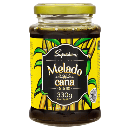 Melado De Cana Superbom Vidro 330 G