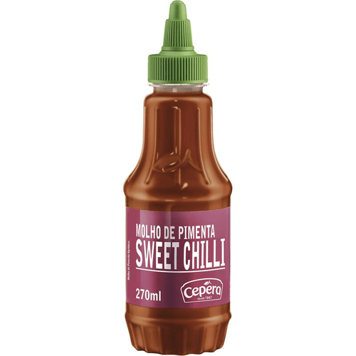 Molho de Pimenta Sweet Chilli Sabores Cepêra Squeeze 270ml