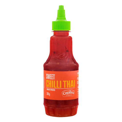 Molho de Pimenta Sweet Chilli Thai Agridoce Sabores Cepêra Squeeze 310g