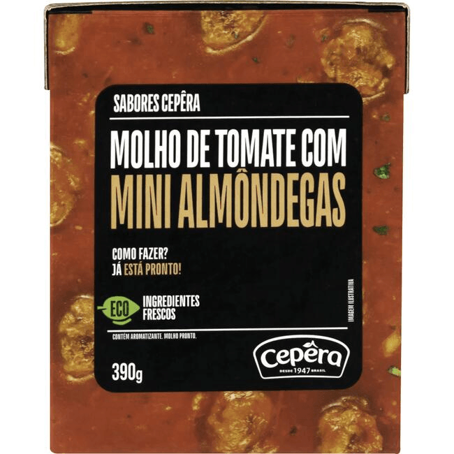 Molho-de-Tomate-com-Minialmondegas-Sabores-Cepera-Caixa-390g