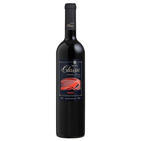 Vinho Brasileiro Tinto Reserva Especial Salton Classic Tannat Serra Gaúcha Garrafa 750ml