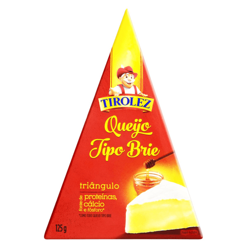 Queijo Brie Triângulo Tirolez 125g