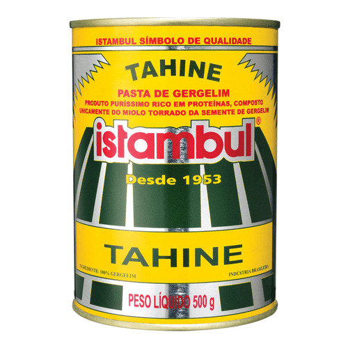 Pasta de Gergelim Istambul com Molho Tahine Lata 500 g