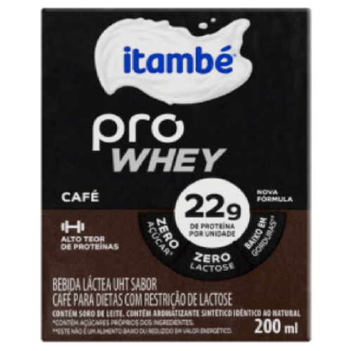 Bebida Láctea Itambé Pro Whey Café 200ml