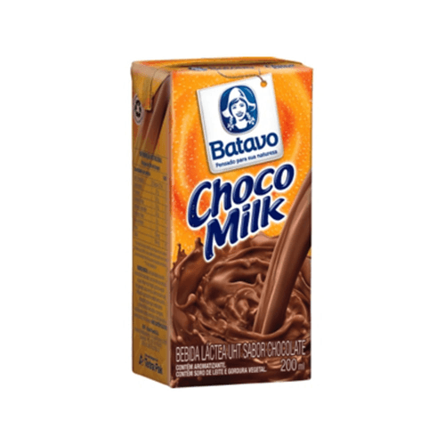 Bebida Láctea Uht Choco Milk Sabor Chocolate 200ml