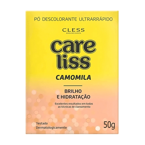 Descolorante Rápido Pó Camomila +8 Care Liss Envelope 50g