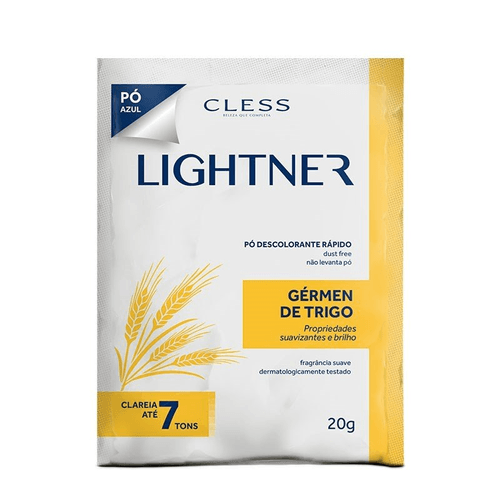 Descolorante Rápido Pó Gérmen de Trigo +9 Suave Lightner Envelope 20g