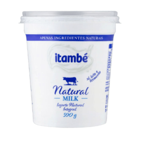 Iogurte Integral Natural Itambé Pote 500g