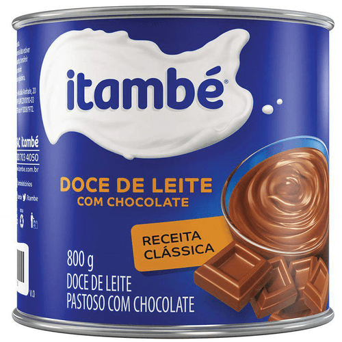 Doce de Leite com Chocolate Itambé Lata 800g